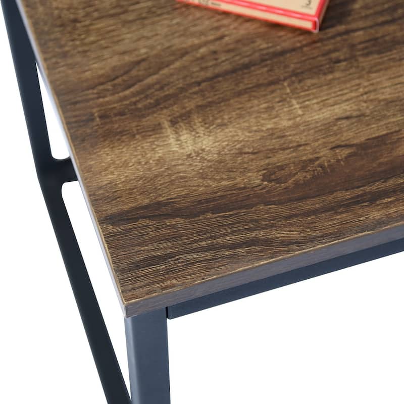 Nightstand with Metal Frame