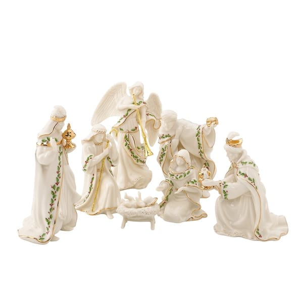 Lenox Holiday 7-Piece Mini Nativity Set - 4 in H