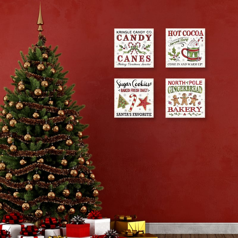 Christmas Treats II, III, IV, V Canvas Art Prints