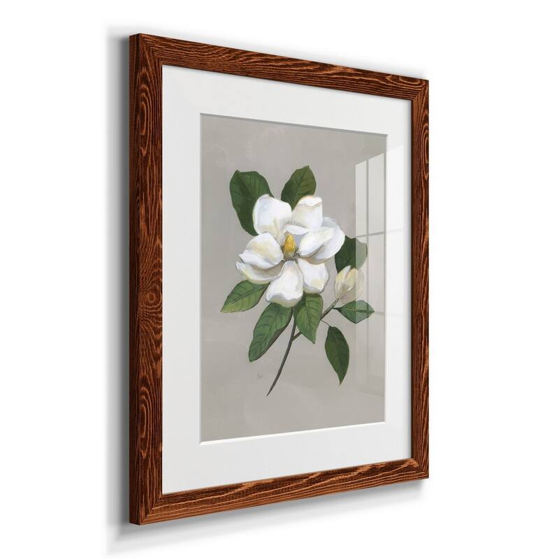 Botanical Magnolia-Premium Framed Print - Ready to Hang