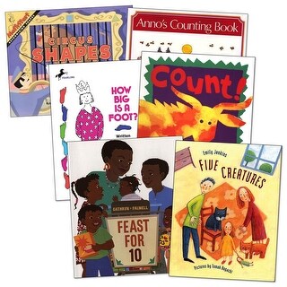 Kaplan Early Learning Learning About Math Books - Set of 6 - Bed Bath ...