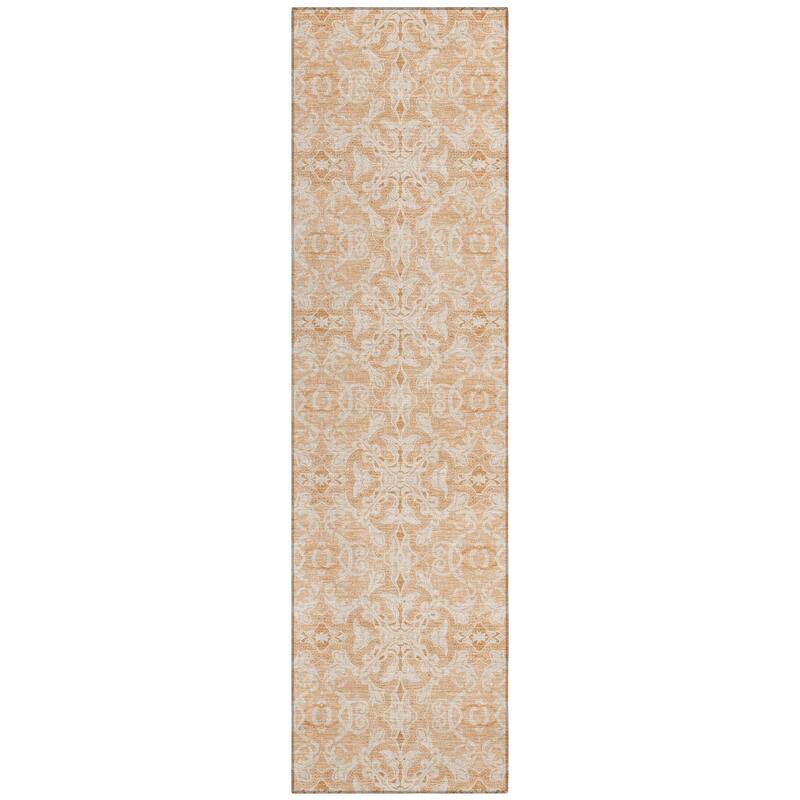 Machine Washable Indoor/ Outdoor Chantille Traditional Medallions Rug