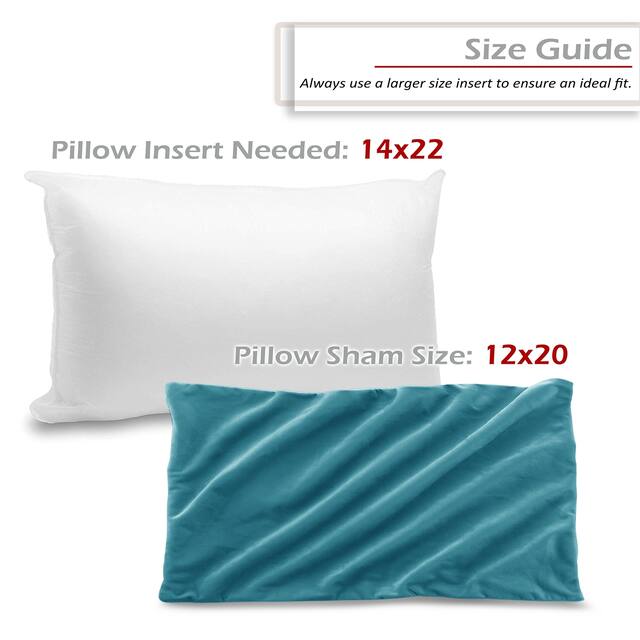 Nestl Solid Microfiber Soft Velvet Throw Pillow Cover (Set of 4)