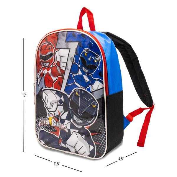 dimension image slide 5 of 22, Boys 15" Backpack with Padded Straps & Zip Compartment - Ideal Toddler Bookbag for School & Travel