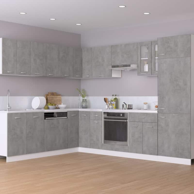 vidaXL Kitchen Cabinet Storage Cupboard Under Sink Organizer Engineered Wood
