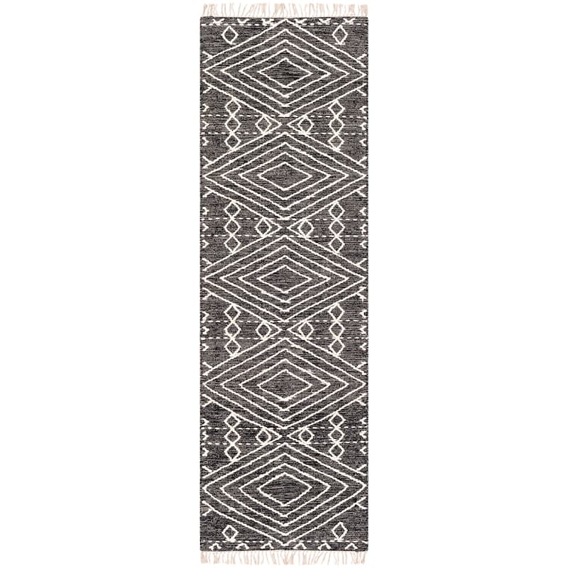 Livabliss Harris Handmade Cotton Boho Nomad Area Rug