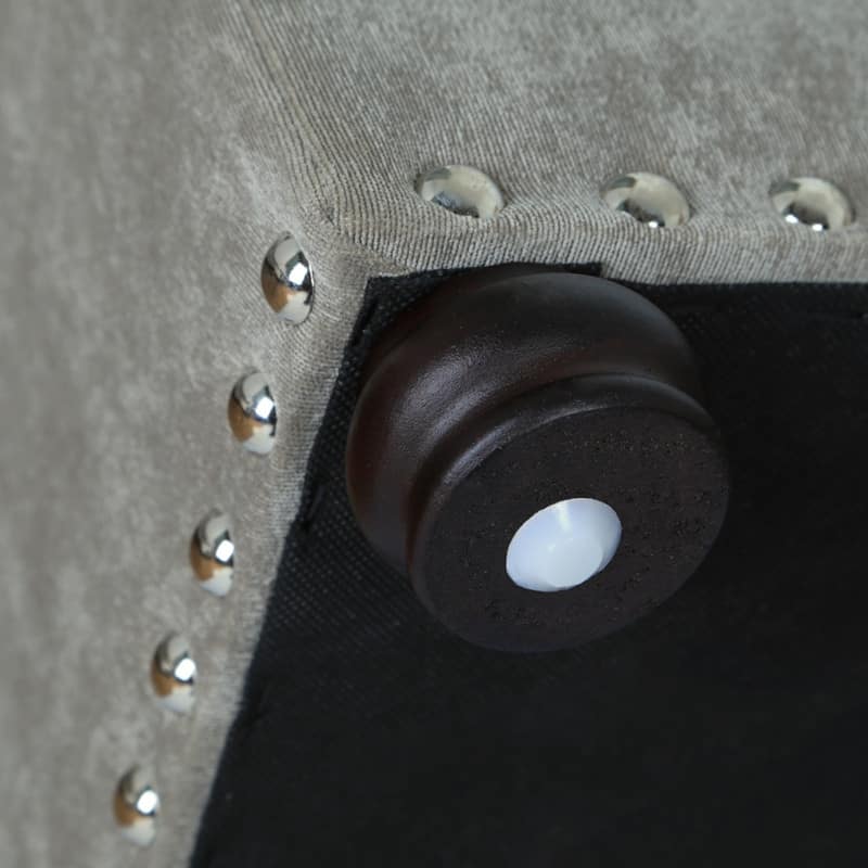 Adeco High End, Classy, Tufted Storage Bench, Ottoman Footstool