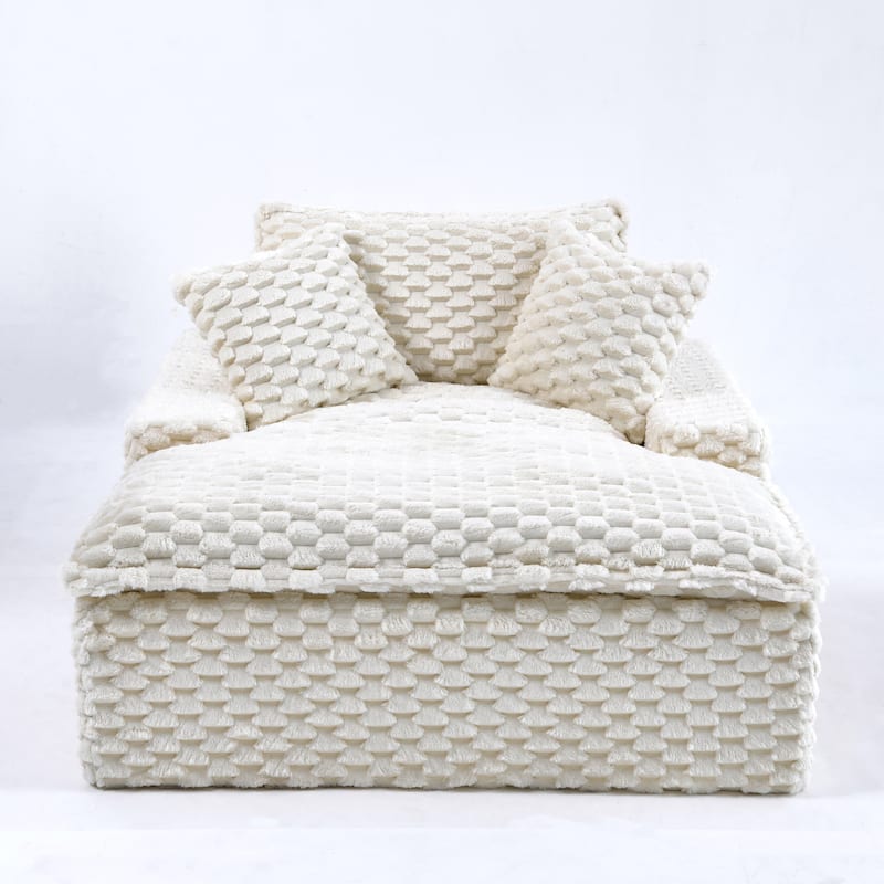 Oversized Single Sofa Chair Extra Wide Reclining Accent Chair Chaise Lounges