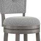 preview thumbnail 14 of 22, Hillsdale Santa Clara II Swivel Stool, Antique Gray