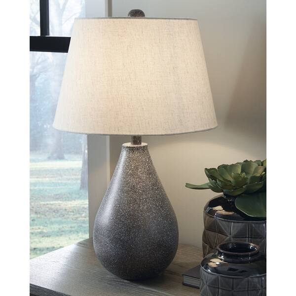 Bateman Contemporary Patina Metal Table Lamp Set Of 2 15 W X 15 D X 25 H On Sale Overstock 31477163