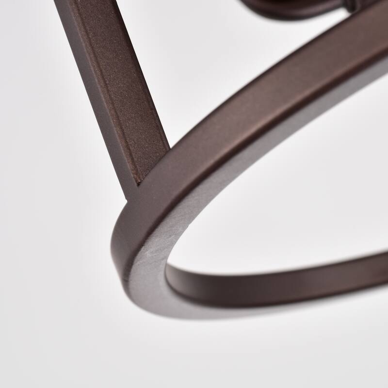 2-light Oil Rubbed Bronze Flush Mount