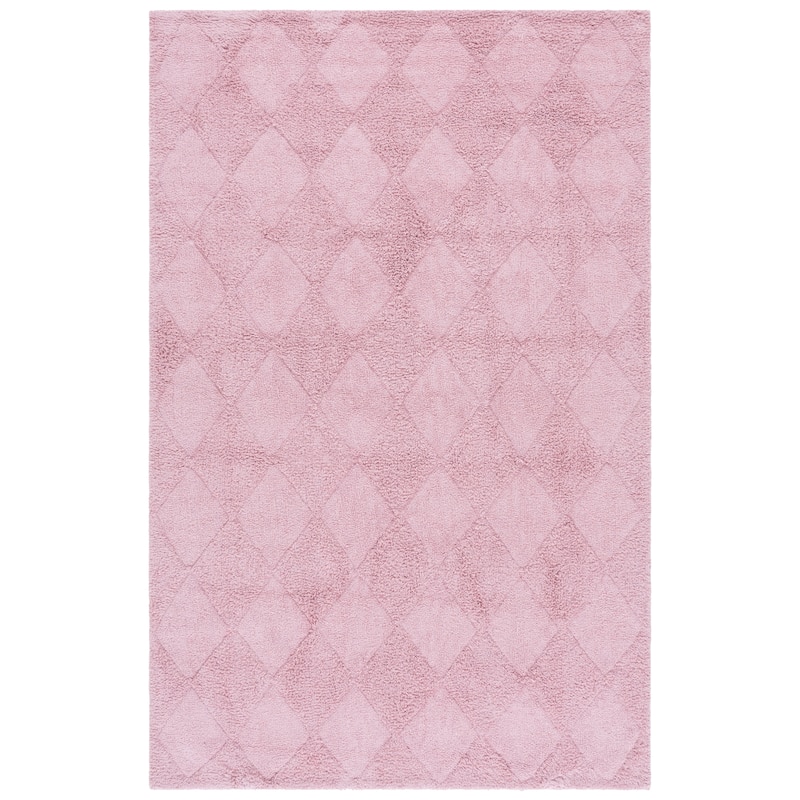 SAFAVIEH Handmade Easy Evelijne Care Machine Washable Rug - 6' x 9' - Rose