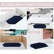 preview thumbnail 130 of 165, Waterford Collection 100% Cotton Non-Slip Bathroom Rug Set, Machine Washable Bath Rug, 4 Piece Bath Mat Set with Contour