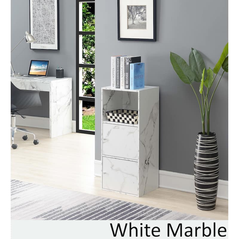 Convenience Concepts Xtra Storage 2 Door Cabinet with Shelf