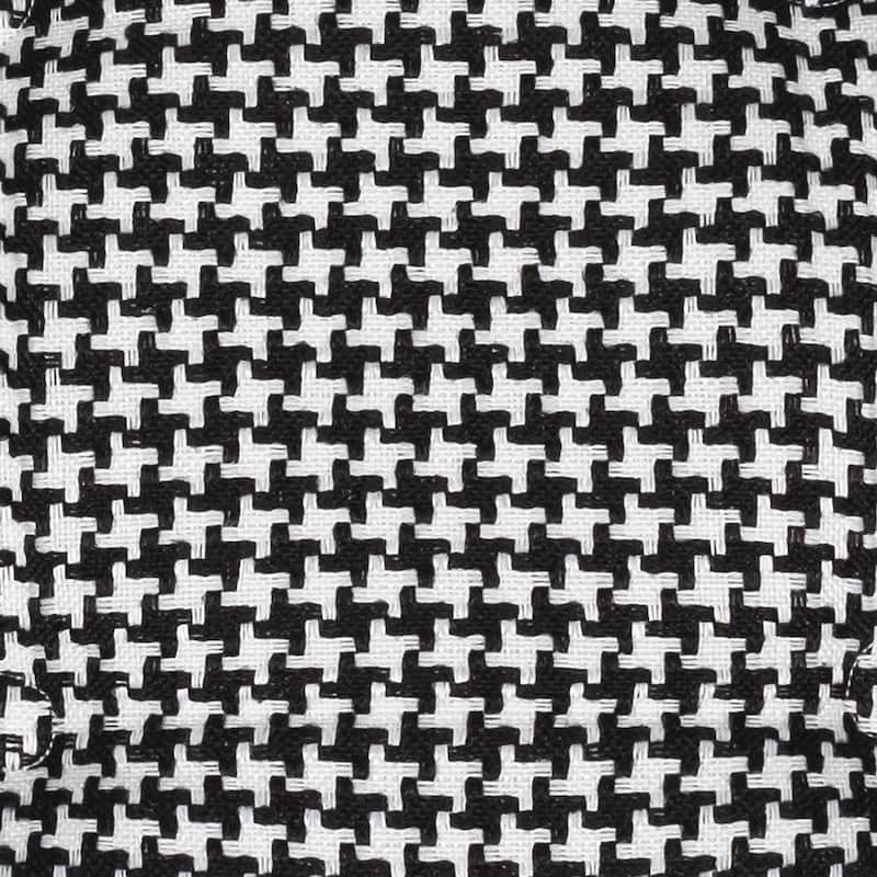 Sweet Home Collection Houndstooth Stitch U-Shaped Memory Foam Chair Cushions 17" x 16"