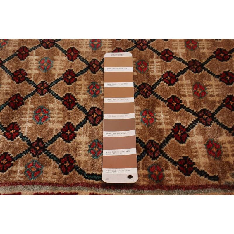 ECARPETGALLERY Hand-knotted Konya Anatolian Brown Wool Rug - 4'11 x 9'9