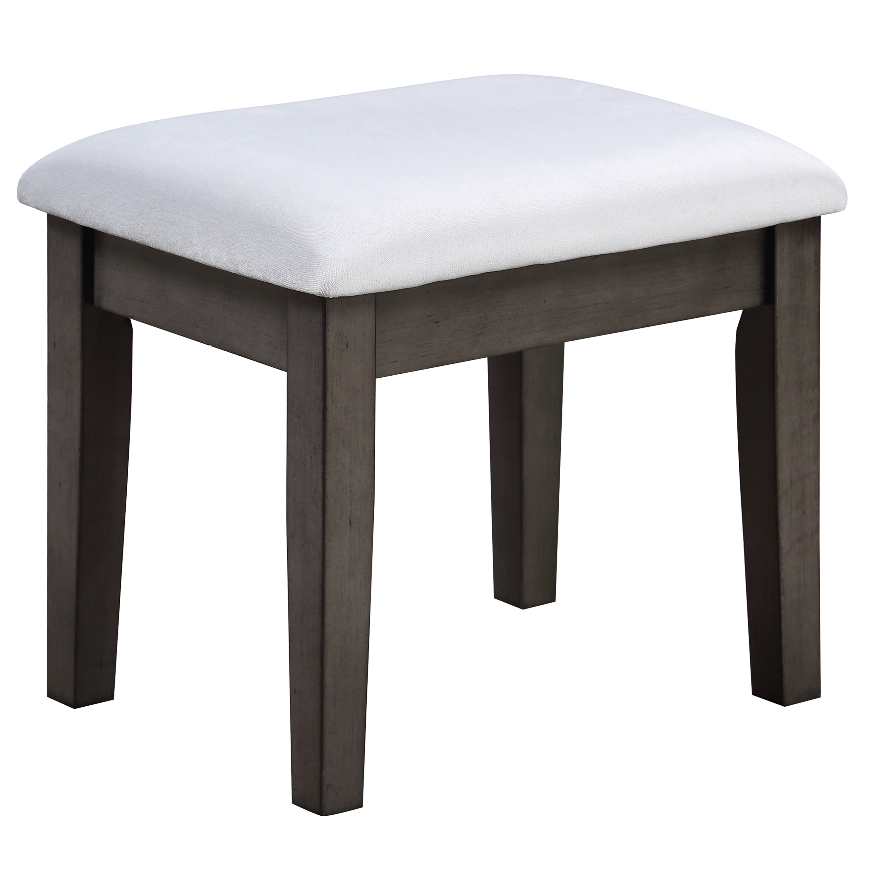 grey dressing table bench Upholstered Vanity Bench (RTA)