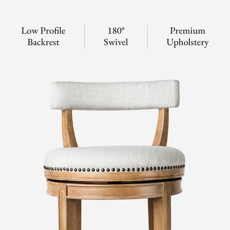 Maven Lane Alexander Swivel Kitchen Stool