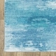preview thumbnail 9 of 11, Vista Home Sunderland Abstract Sky Washable Blue/ Ivory Area Rug