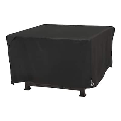 Modern Leisure® Garrison Black Diamond Patio Loveseat Cover, Waterproof, 66"L x 40"W x 39"H, Black