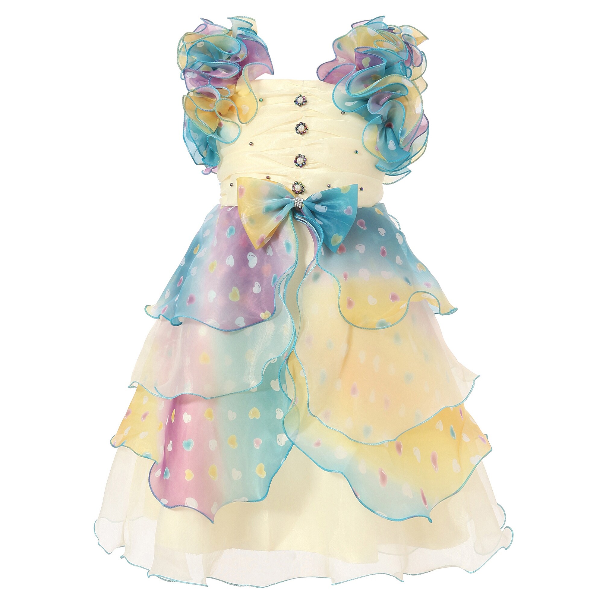girls pastel dress