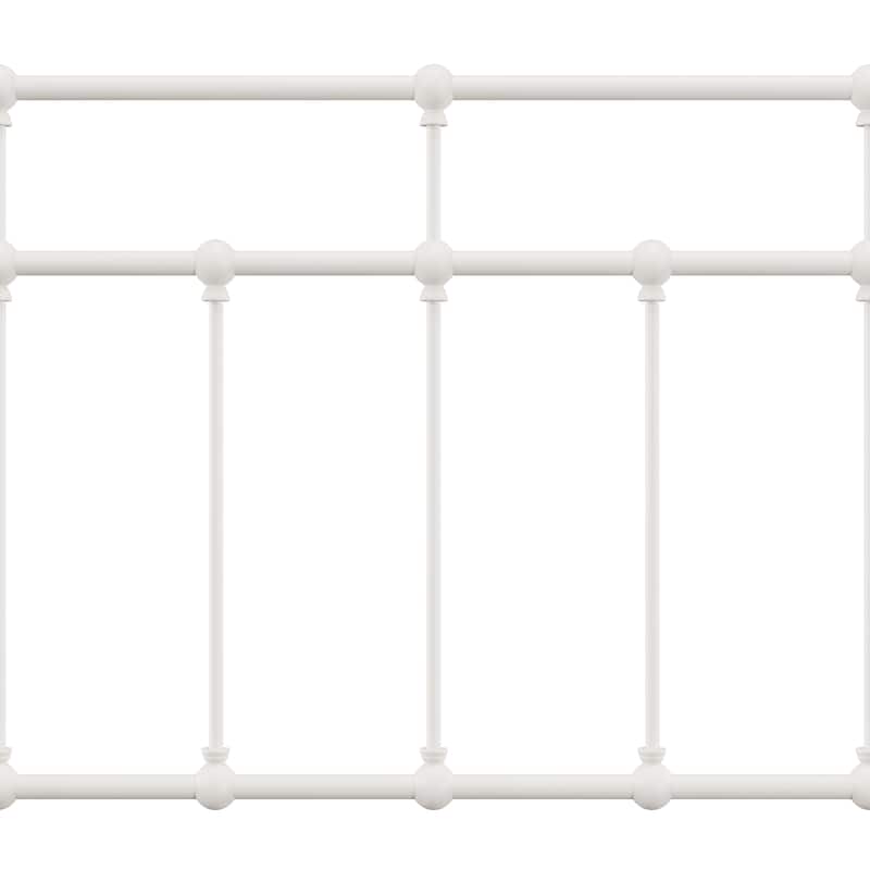 Hillsdale Furniture Providence Traditional Spindle Metal Headboard