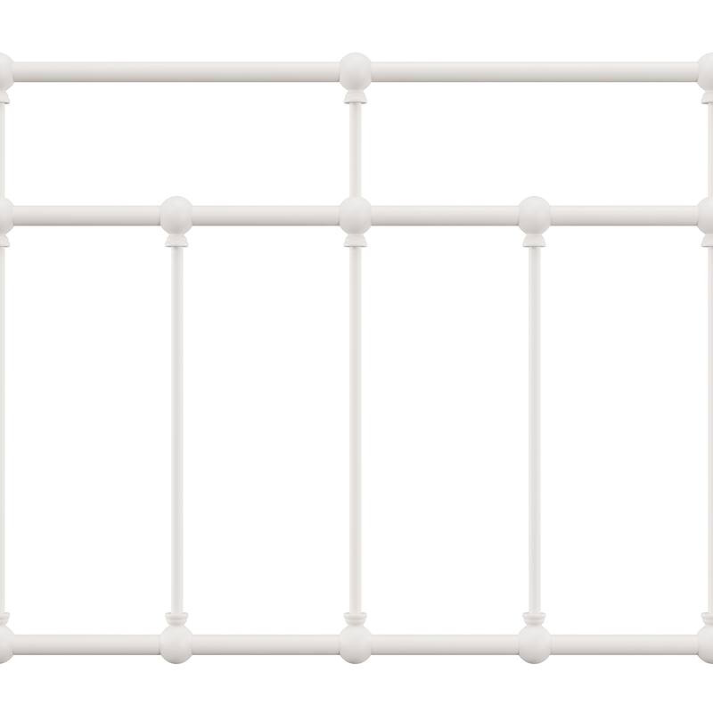 Hillsdale Furniture Providence Traditional Spindle Metal Headboard