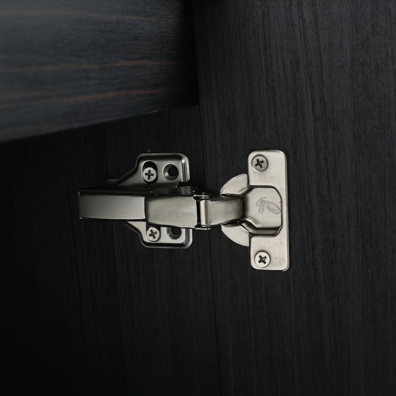 Wall-Mounted Bathroom Vanity with Thick-Edged Resin Basin Sink