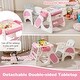 preview thumbnail 8 of 8, Gymax Convertible Baby Tall Chair 2-Tier Food Tray Feeding Chair for