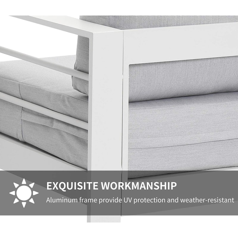 Royalcraft Aluminum Outdoor Sofa