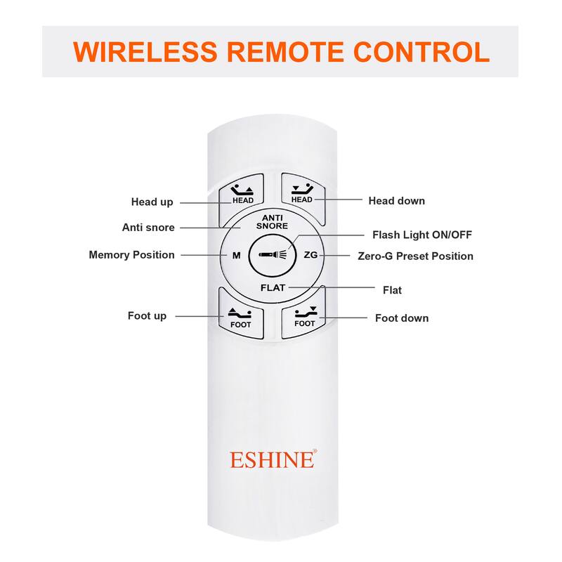 ESHINE Adjustable Bed Frame