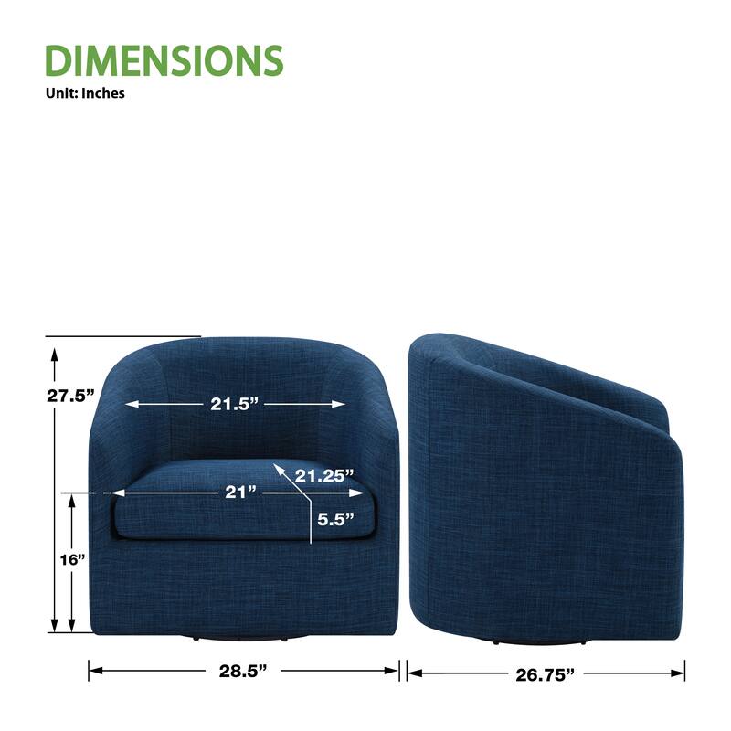 Parker Swivel Tub Chair