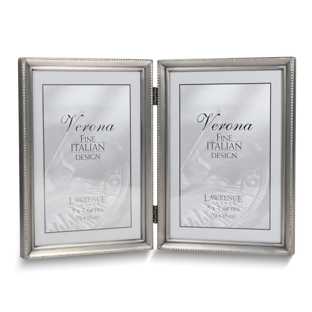 5x7 hinged double 2025 picture frame