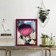 preview thumbnail 103 of 138, Pink Yellow Cactus III -Framed Print w/glass-Cherry Red