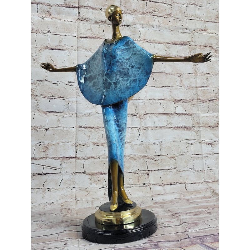 Bronze Love Goddess Sculpture Figure Home Decor Figurine Art Deco Decoration