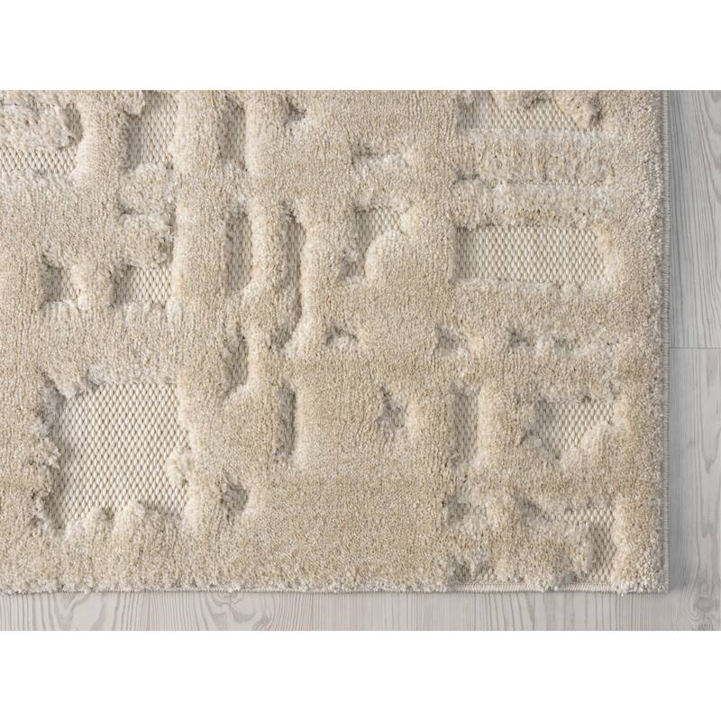 Natural Collection Modern Abstract Area Rug