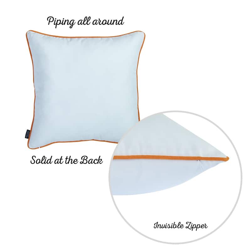 Decorative Fall Thanksgiving Throw Pillow Cover Plaid & Quote Set of 2