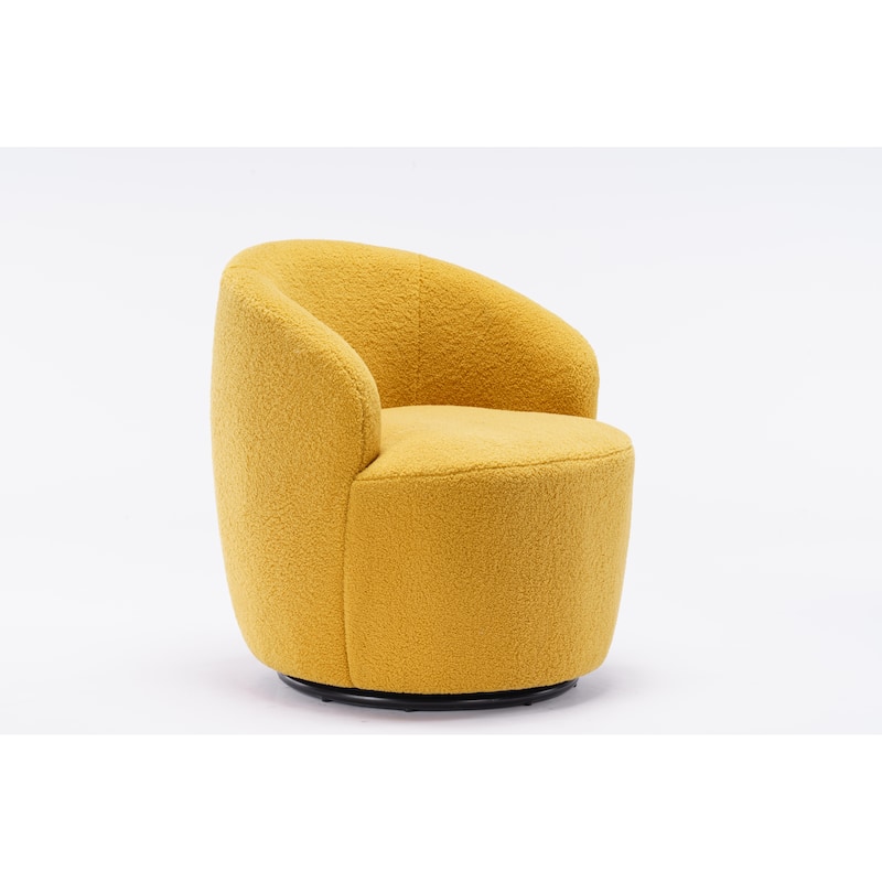 fabric swivel accent armchair barrel chair