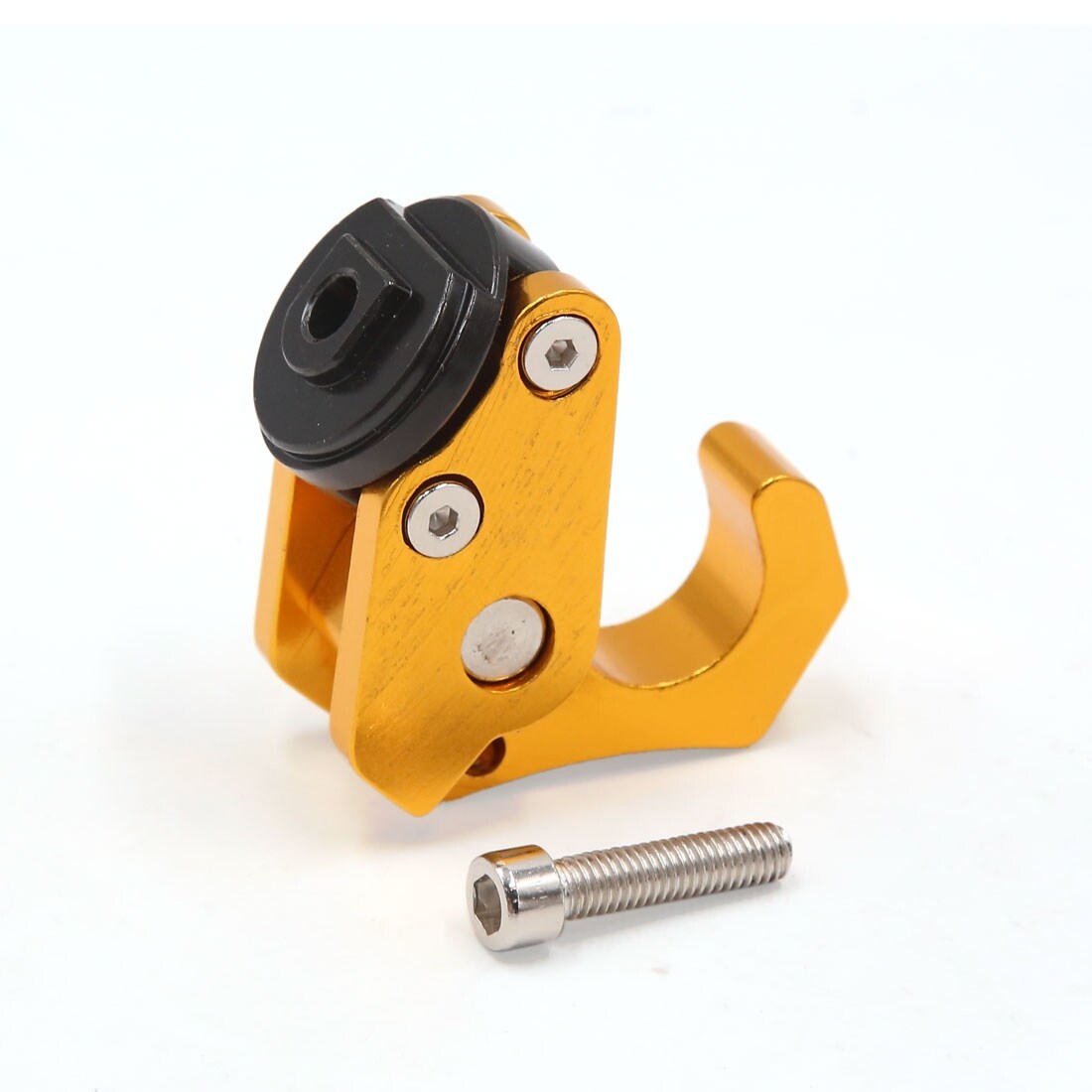 Gold Tone Eagle Claw Shaped Luggage Helmet Bag Hook for