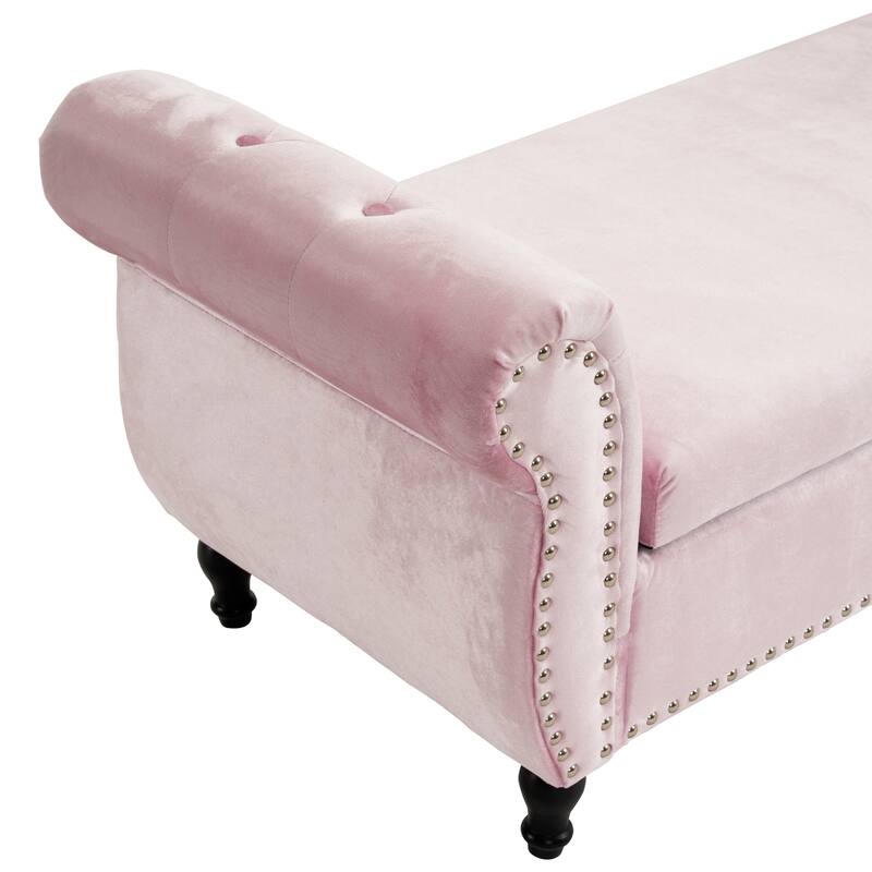 Luxury Ottoman Decorative Bench Storage Bench End of Bed Bench