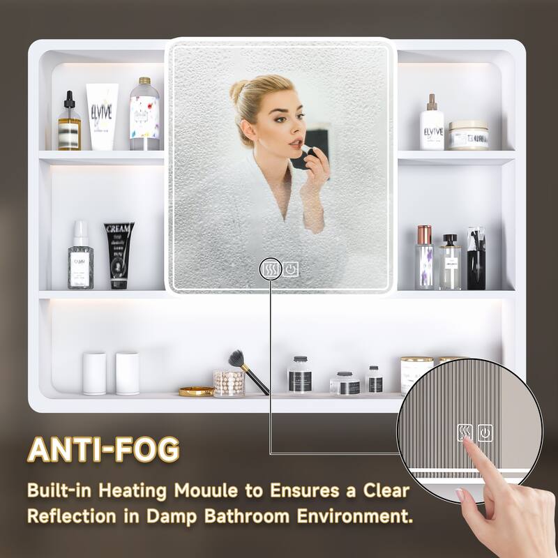 Aluminium Medicine Cabinet Mirror