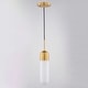 preview thumbnail 4 of 9, Vaxcel Lighting P0420 5" Wide Suspension Mini Pendant