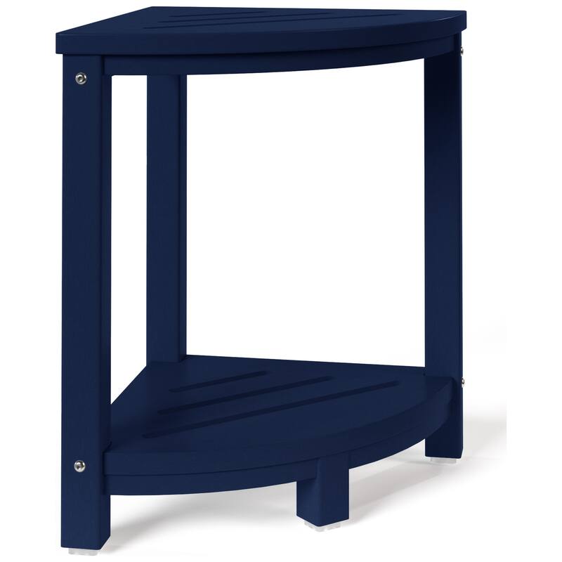 Anapolis Poly Corner Shower Bench