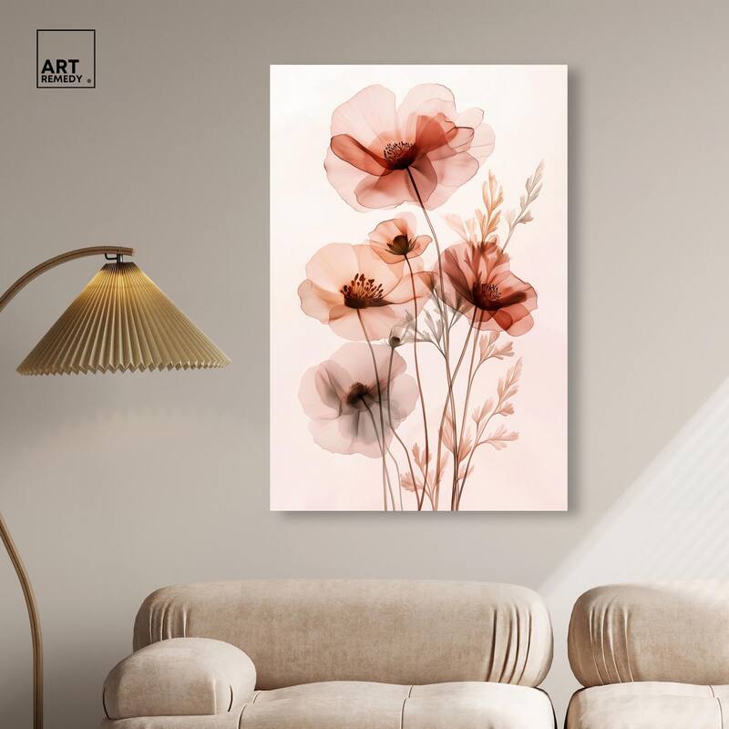 Petal Dye I Canvas by Art Remedy, Gallery Wrapped