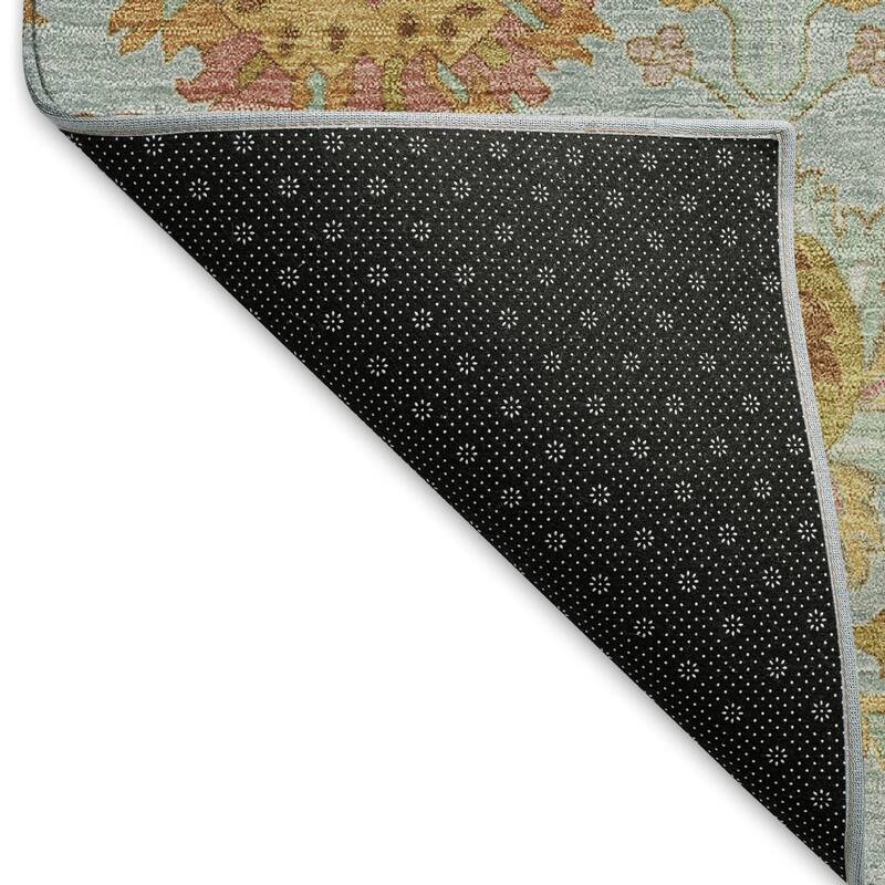 Machine Washable Indoor/ Outdoor Vintage Traditional Chantille Rug