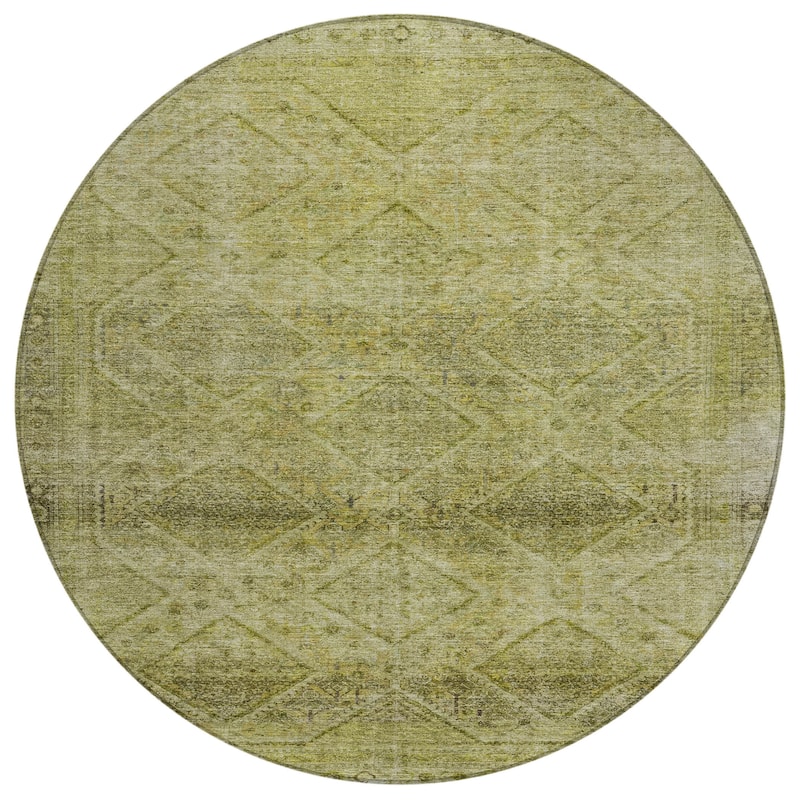 HomeRoots Geometric Transitional Rectangle Outdoor Rug
