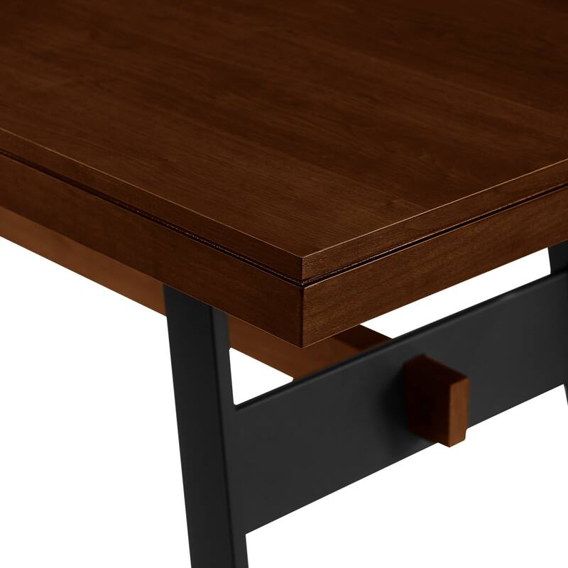 Walker Edison Urban Metal Frame Dining Table