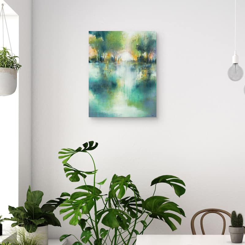 Sunset Creek by K. Nari Canvas Art Print