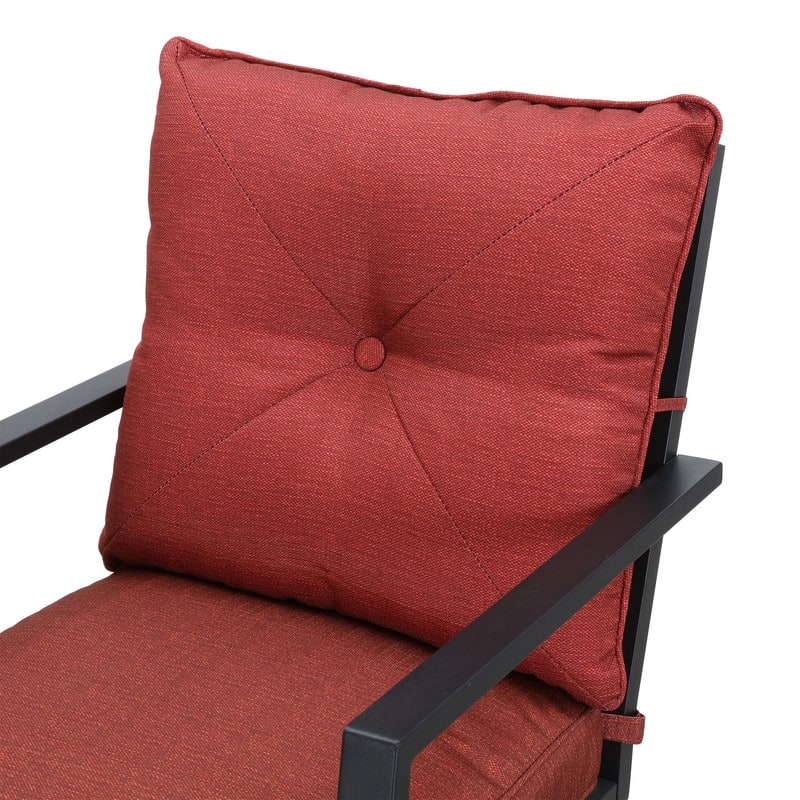 Patio Festival 3Piece Outdoor High Seating Bistro Set with Swivel