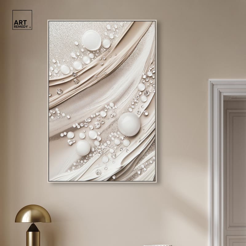 Viscous Veils IV Canvas by Art Remedy